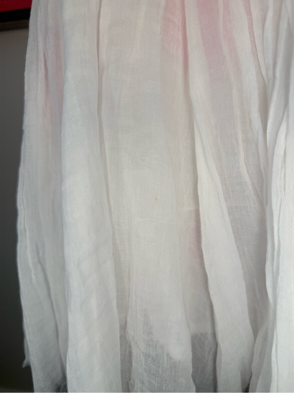 Free People FP One Lausanne Slip White Smocked Buttondown Sleeveless Dress Sz XS - Picture 11 of 16